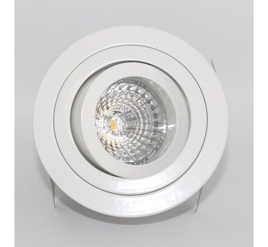 Recessed Downlight Tilt Blade round White R&M Lighting R&M Lighting