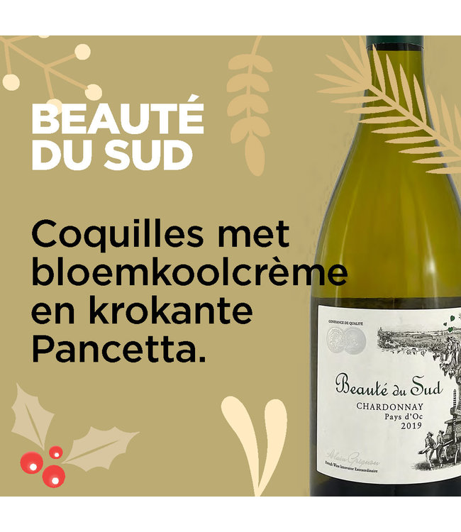 Beauté du Sud - Chardonnay - Pays d'Oc IGP 2025