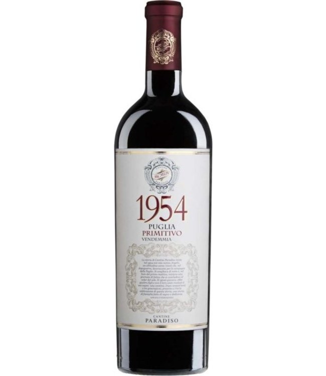 Paradiso - 1954 Primitivo Vendemmia - Puglia IGP 2022 - 750ml
