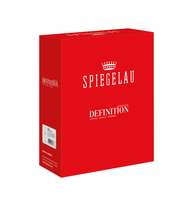 Spiegelau - Definition Champagne - set van 2 glazen