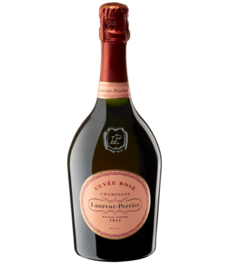 Champagne - Laurent Perrier - Rosé Brut + 2 glazen - 750ml