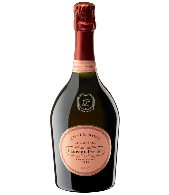 Champagne - Laurent Perrier - Rosé Brut + 2 glazen - 750ml