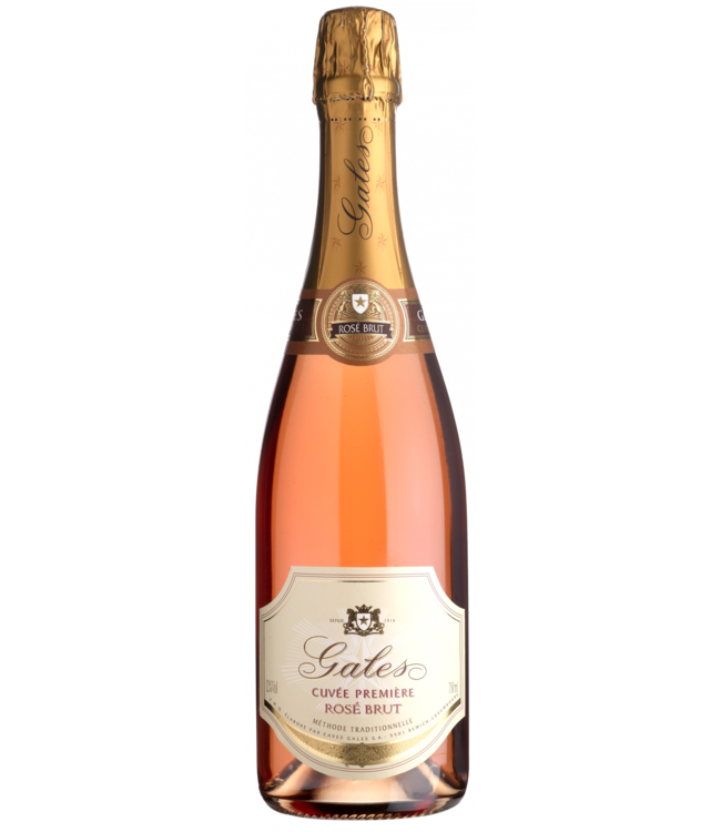 Caves Gales - Cuvée Première Rosé Brut - Crémant de Luxembourg - 750ml