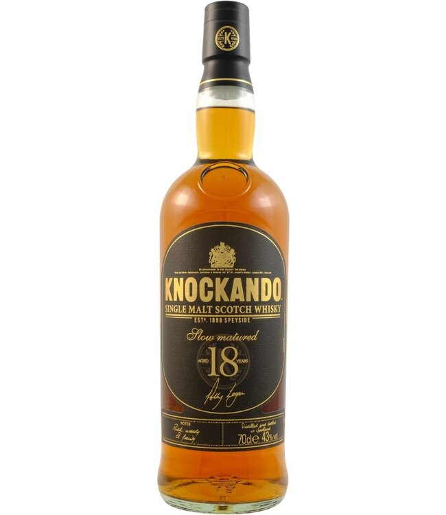 Knockando 18 Years Slow Matured - Single Malt Scotch Whisky - 700ml