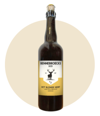 Bennebroecks Bier - Het Blonde Hert - 750ml