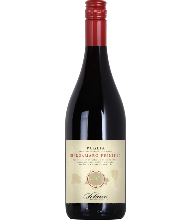 Solenne - Negroamaro Primitivo - Puglia IGT 2025