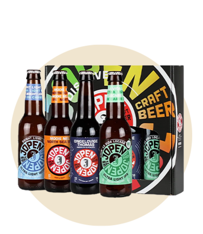 Jopen Bier - Geschenkset -  4 flesjes - 1320ml