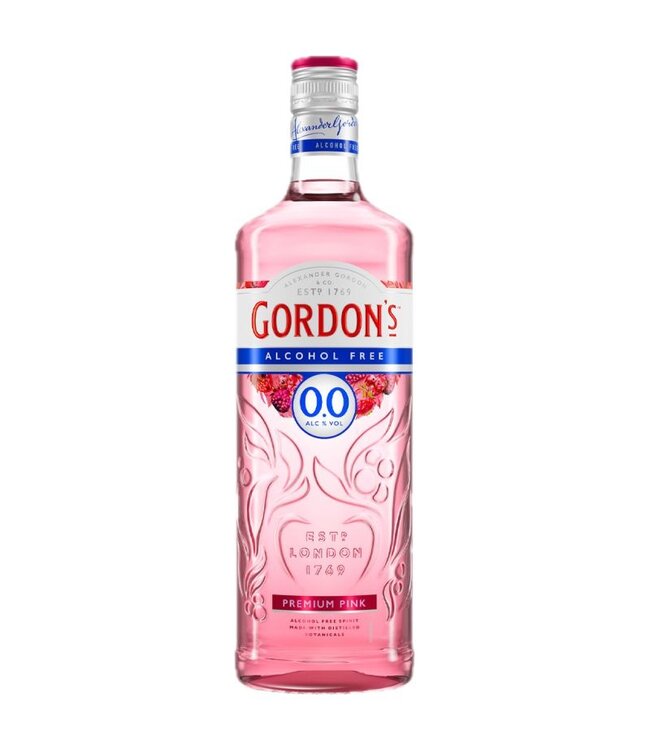 Gordon's - 0% Alcohol Free Pink Gin 0% - 700ml