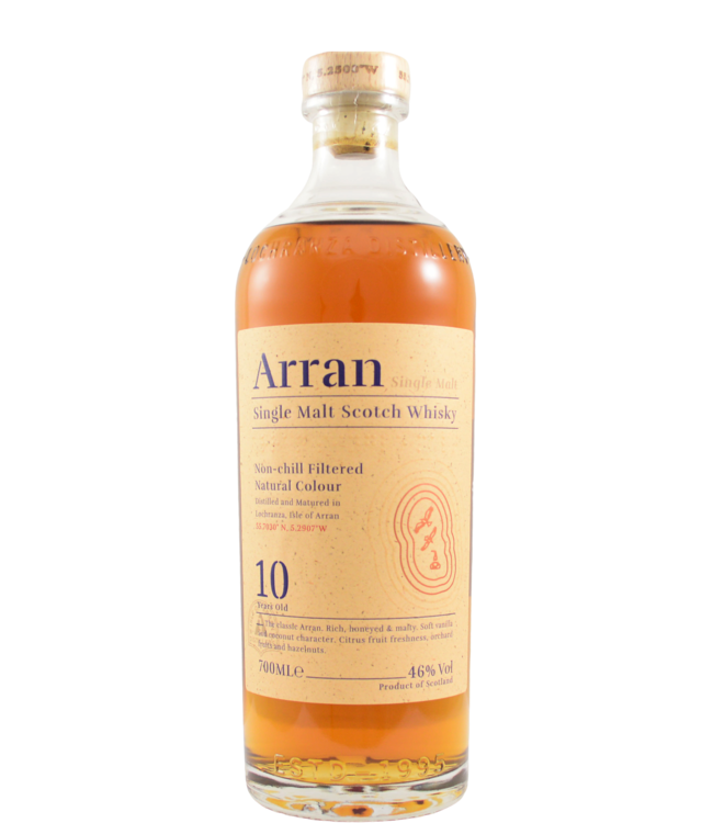 Arran - 10 Years - Single Malt Scotch Whisky - 700ml