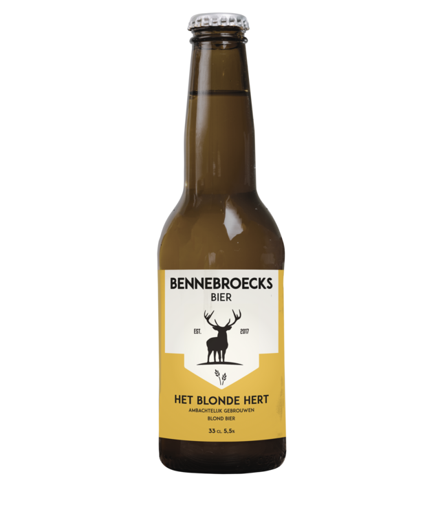 Bennebroecks Bier - Het Blonde Hert - 330ml
