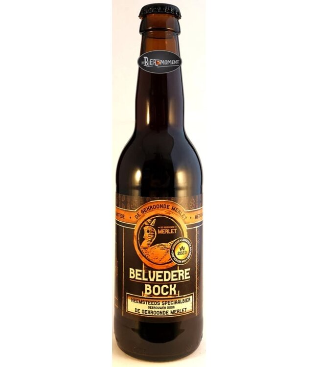 De Gekroonde Merlet - Belvedere Bock - 330ml
