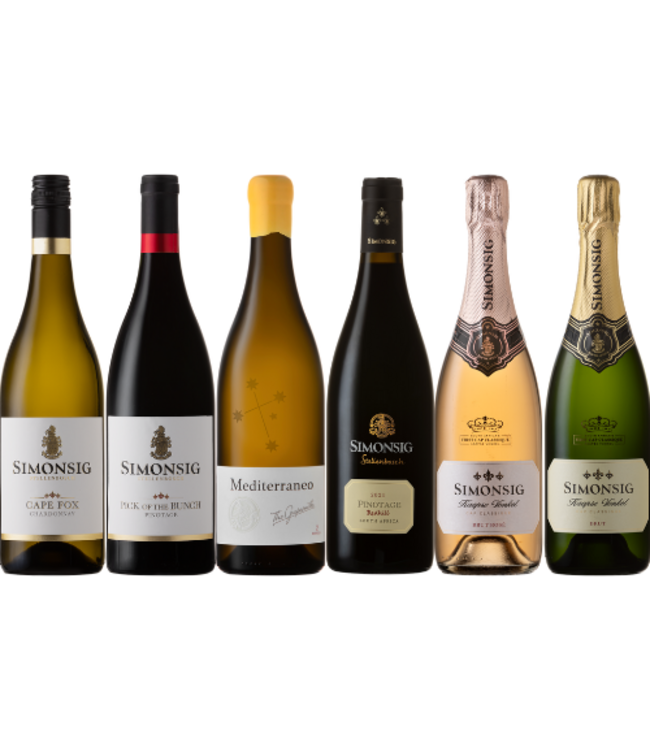 Simonsig - proefpakket 2 - 6 flessen