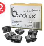Bandimex Bandimex Screw-lock Buckles V2A - W4 (AISI 304) - S722 | S724 | S726