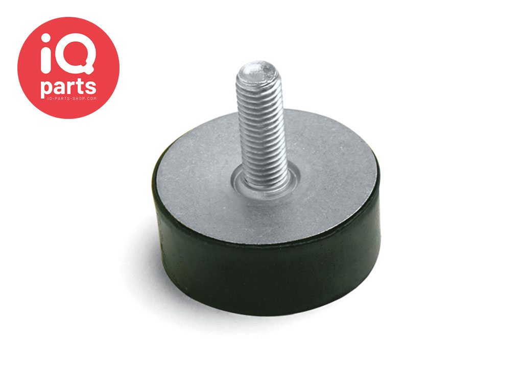 Vibration mounts Type D (60 shore) AISI 304