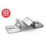 Bandimex Bandimex Mounting Brackets H025 with slotted holes - 140 mm long - AISI 304
