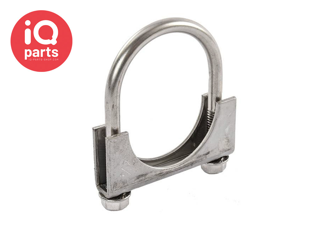Exhaust Clamp 3/8" - W4 (AISI 304) Stainless Steel
