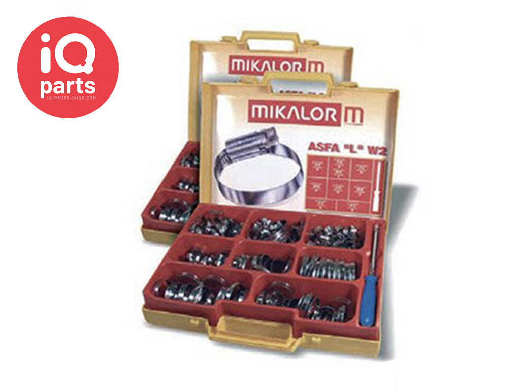 Assortment boxes ASFA-L - 9 mm Hose Clamps | W2 | W4 | W5