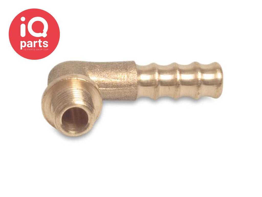 Brass Elbow Hose Connector 90 degrees