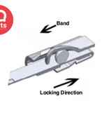 BAND-IT BAND-IT® Ball-Lokt™ Tie RVS 304 Kabelbinder/Ashoesklem - 4,6 mm - W4
