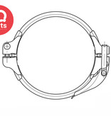 Jacob Edelstahl Quick Connect Spannring ohne dichtung mit Schnellverschluss W4 - AISI 304