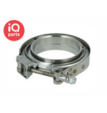 IQ-Parts V-band clamps set Stainless Steel SS304