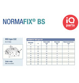NORMA Normafix leidingklem BSS Type 532  - W1 - voor 2 buizen