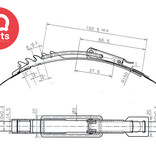 IQ-Parts IQ-Parts Metal strap / clamp with 5 positions | W1 (Galvanised)
