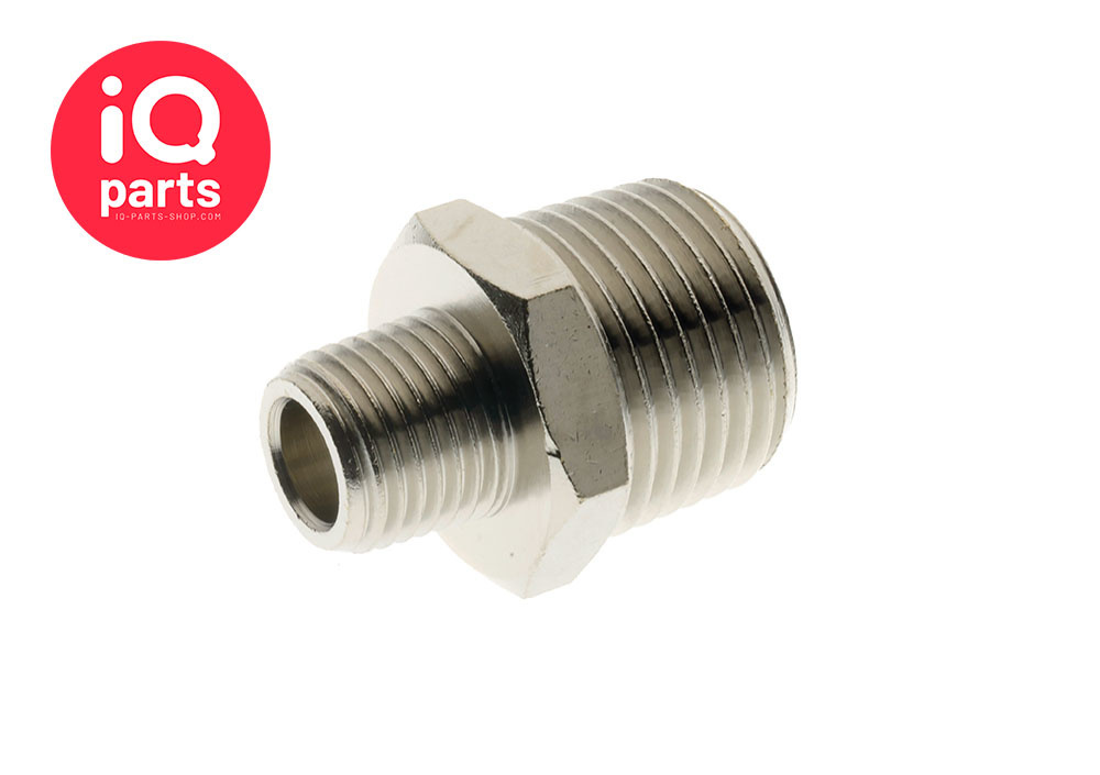 Nickel Plated Brass Male adapter unequal BSPT