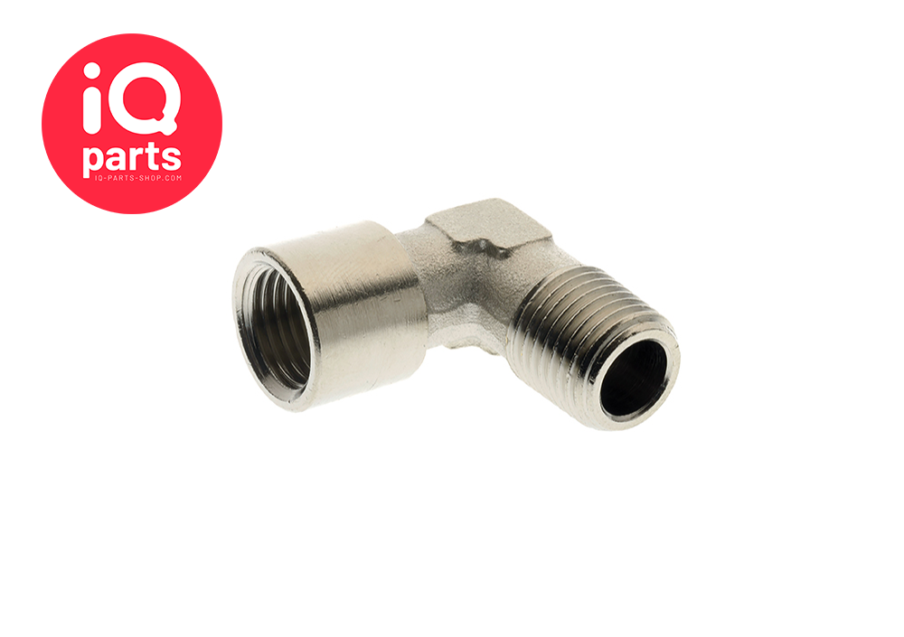 Nickel Plated Brass 90° Equal Elbows BSPT/BSP