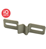 Bandimex Bandimex Mounting Brackets H027 with slotted holes - 200 mm long - AISI 304