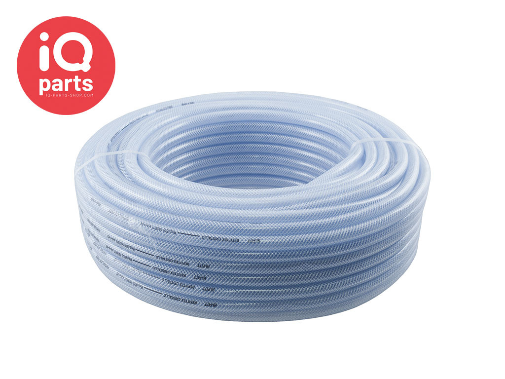 Transparent reinforced Clear PVC hose on roll