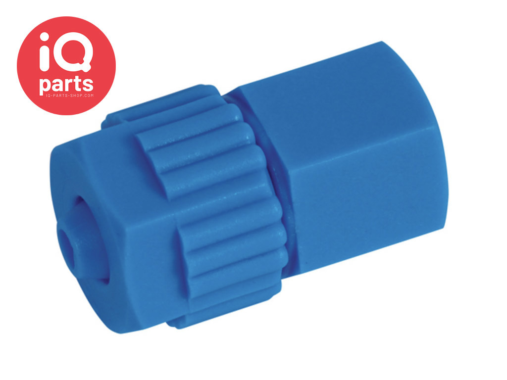 Plastic Straight connector BSPT Female