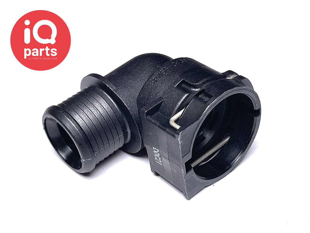 NORMAQUICK® PS3 Quick Connector 90° NW12 - 18 mm (FKM)