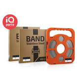 IQ-Parts IQ-Parts 19 mm Endloze Edelstahl Klemmband | W2 (AISI 430)