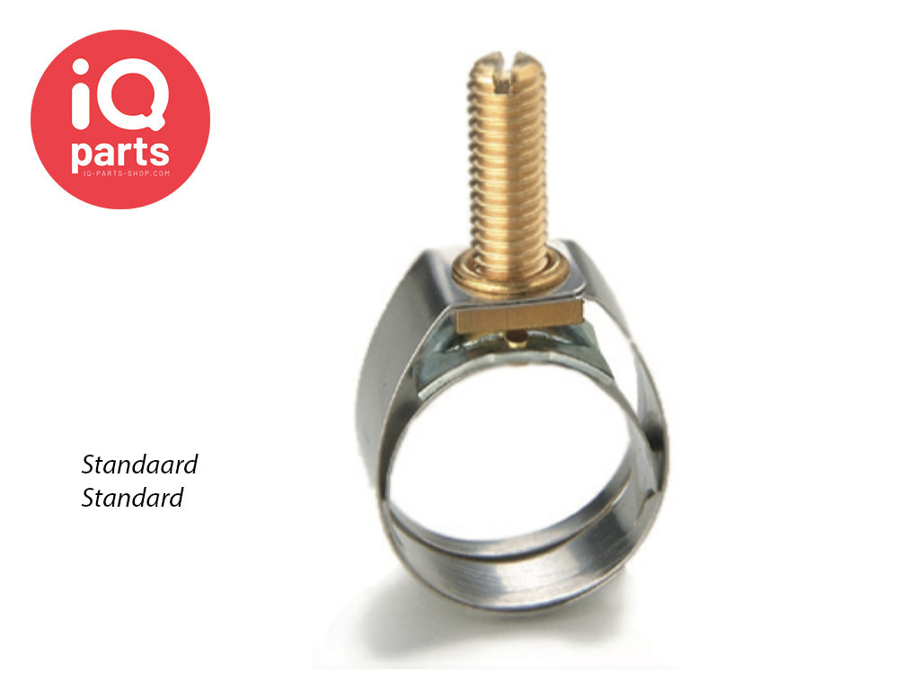 Safety hose clamps N | Standard | Stainless Steel | Conductive