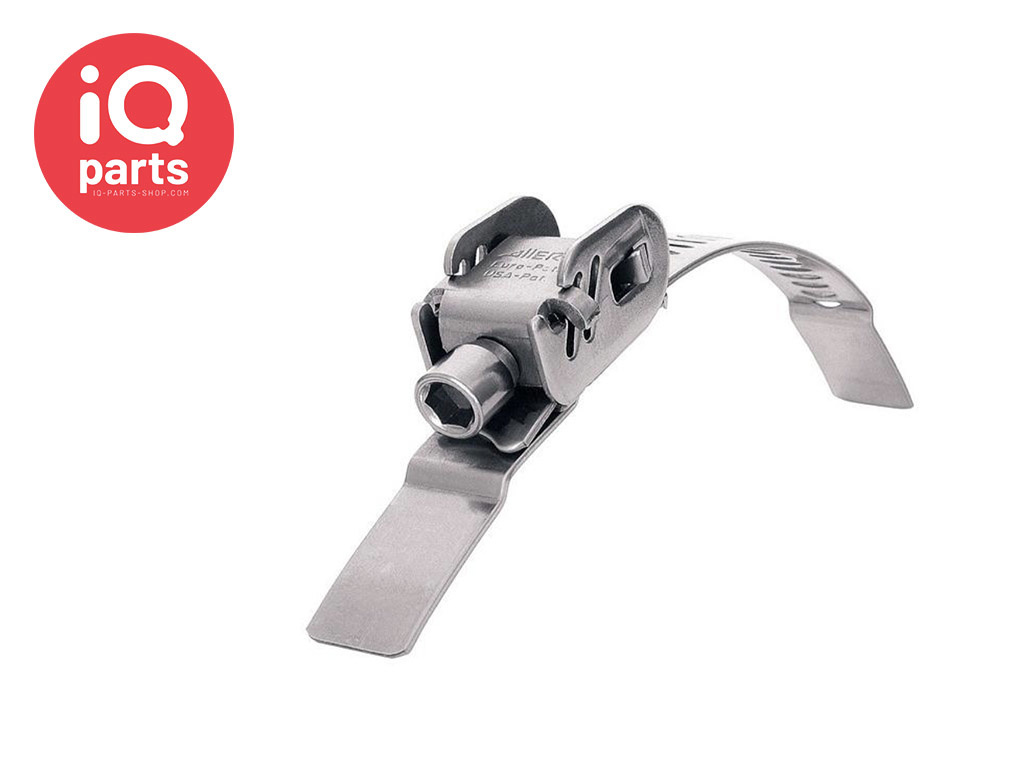 Two-Piece Worm Drive Clamp  | W4 (AISI 304) | 12,2 mm