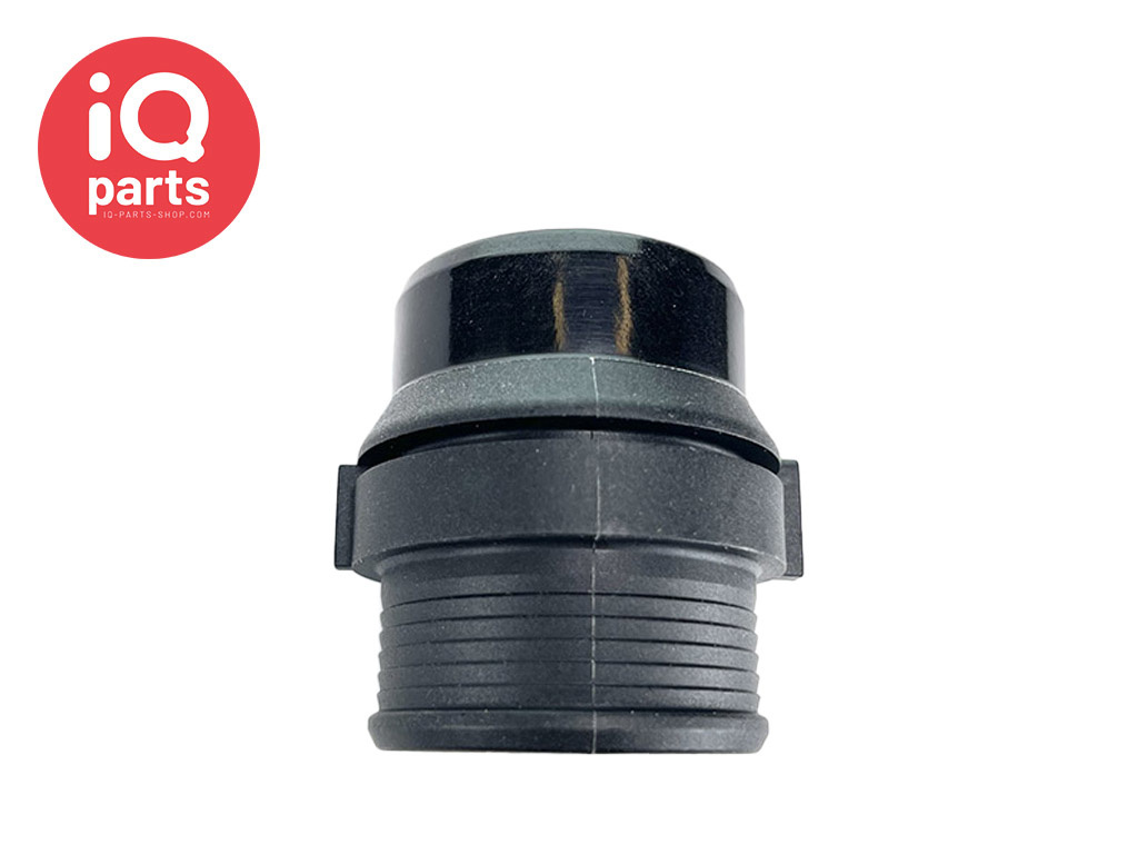 NORMAQUICK® PS3 straight Quick Connector 0° NW32 - 38,4 mm, Double Spigot
