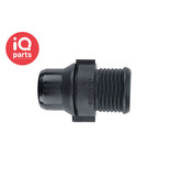 NORMA NORMAQUICK® PS3 straight Quick Connector 0° NW16 - 22 mm, Double Spigot
