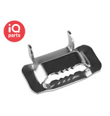 IQ-Parts IQ-Parts 19 mm Ear-Lock Klemplaat / Buckles W4 (RVS 304)