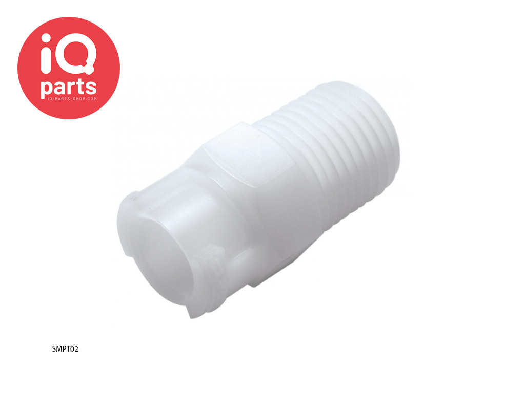 SMPT02 / SMPTD02 | Coupling Body | Acetal | 1/8" NPT Pipe Thread