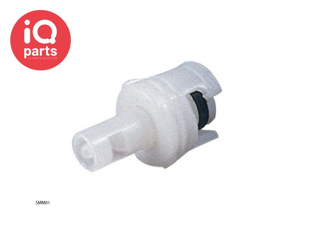 SMM01 | In-Line Coupling Insert | Acetal | Hose Barb 1,6 mm (1/16")