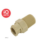 CPC CPC - SMPT0212 | Coupling body | Polypropylene | 1/8" NPT Pipe Thread
