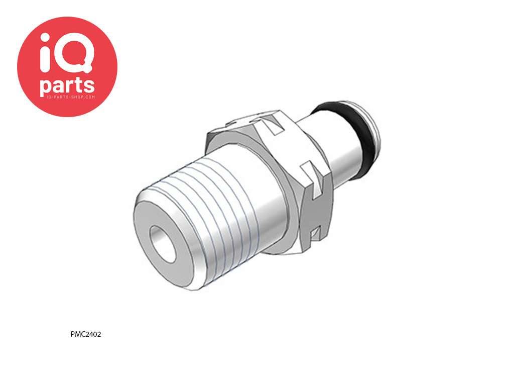 PMC2402 / PMCD2402 | Coupling Insert | Acetal | 1/8" NPT Pipe thread