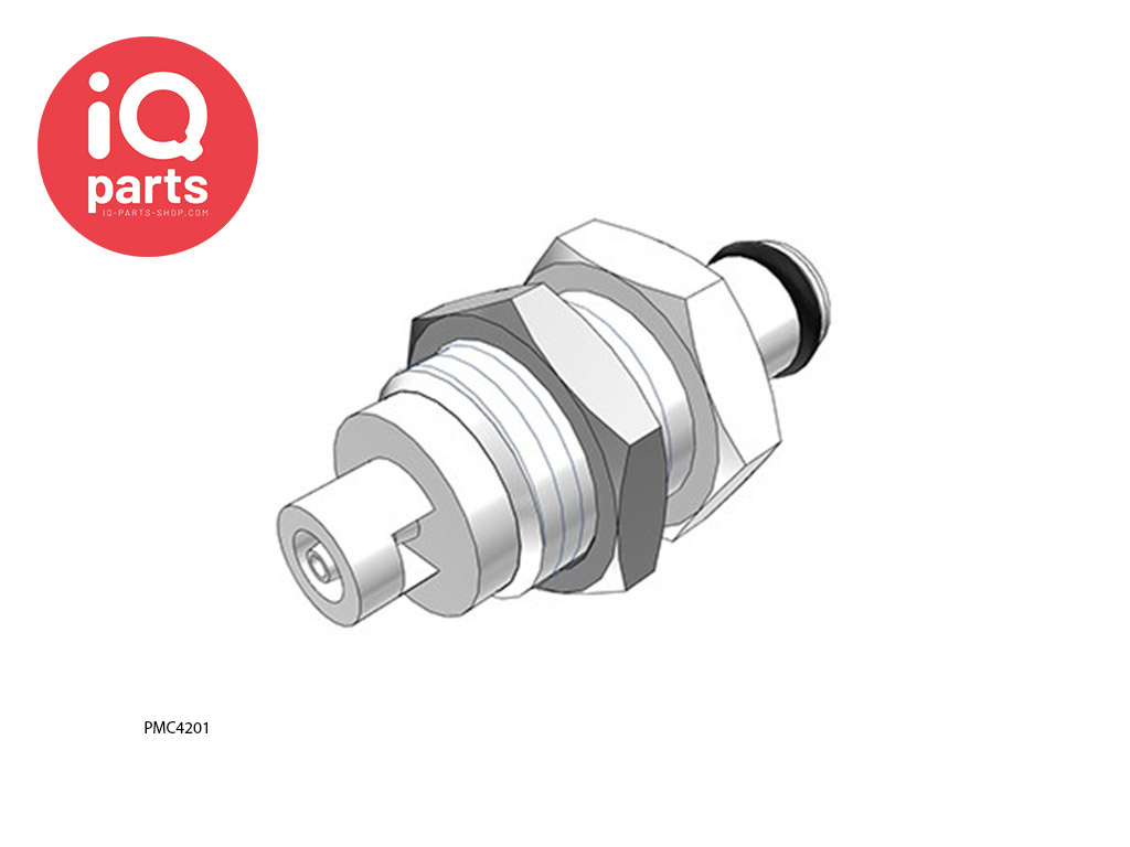 PMC4201 / PMCD4201 | Coupling Insert | Panel Mount | Hose barb 1,6 mm (1/16")