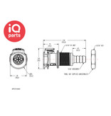 CPC CPC - APC16005 / APCD16005 | Kupplung | Plattenmontage | Schlauchanschluss 7,9 mm