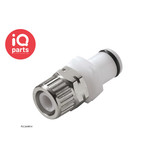 CPC CPC - PLC200M10 / PLCD200M10 | Coupling Insert | Acetal | PTF Nut 10,0 mm OD / 8,0 mm ID