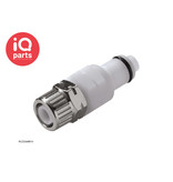 CPC CPC - PLC200M10 / PLCD200M10 | Stecker | Acetal | PTF Klemmring 10,0 mm OD / 8,0 mm ID