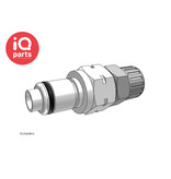 CPC CPC - PLC200M10 / PLCD200M10 | Coupling Insert | Acetal | PTF Nut 10,0 mm OD / 8,0 mm ID