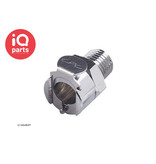 CPC CPC - LC10004BSPT / LCD10004BSPT | Coupling Body | Chrome-plated brass | 1/4" BSPT Pipe Thread