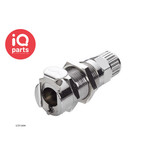CPC CPC - LC12006 / LCD12006 | Coupling Body | Panel mount | PTF Nut 9,5 mm (3/8") OD / 6,4 mm (0.25") ID